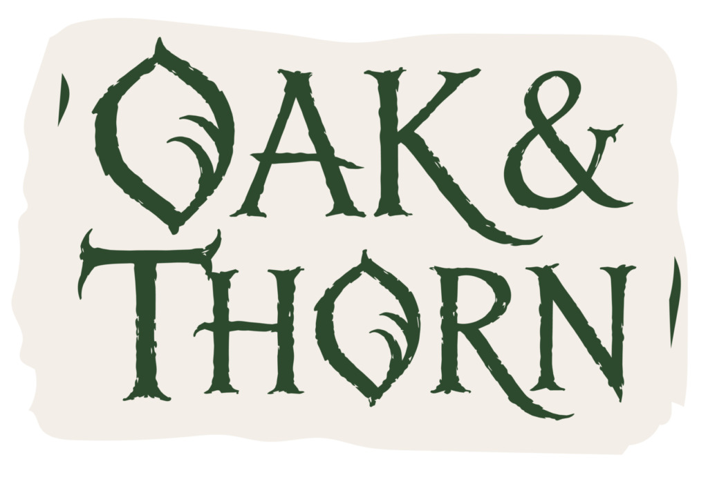 Celebrant Oak and Thorns logo