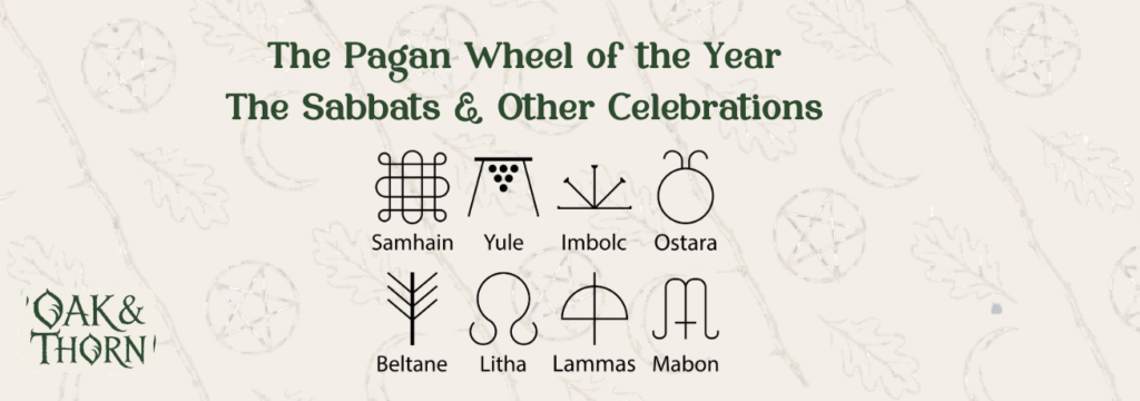 the oak and thorn yer: celebrating life's milestones in pagan tradition