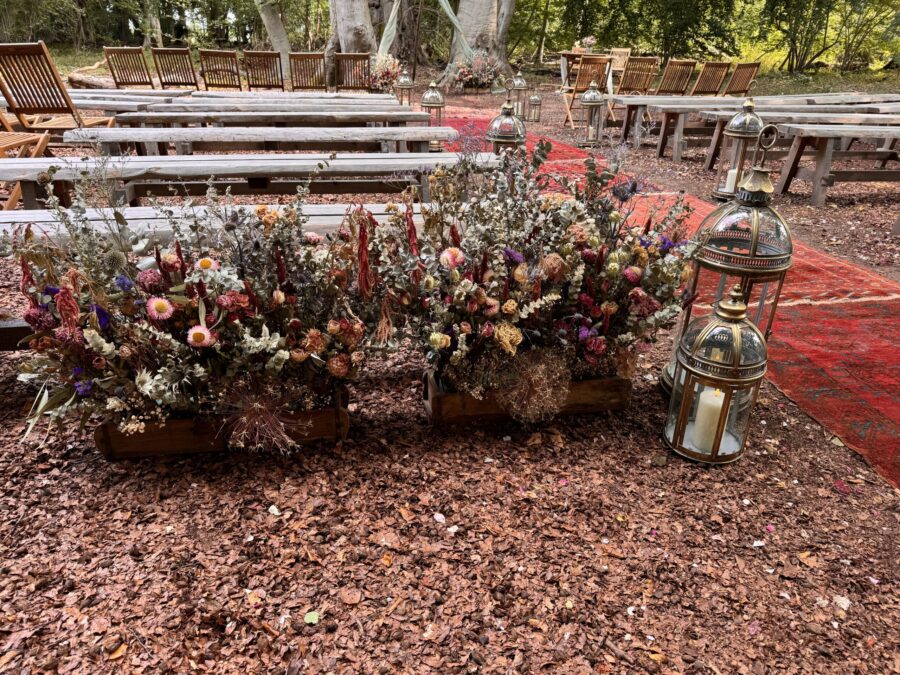 Woodland wedding